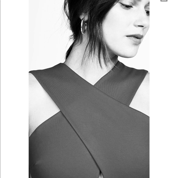 [Susana Monaco] Black Cross Front Jumpsuit NWT - Picture 4 of 14